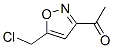 3-Acetyl-5-chloromethylisoxazole Structure,93422-80-1Structure