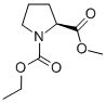 (2S)-1,2-吡咯烷二羧酸-1-乙基-2-甲酯結構式_93423-88-2結構式