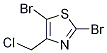 2,5-Dibromo-4-(chloromethyl)thiazole Structure,934236-33-6Structure