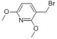 3-(Bromomethyl)-2,6-dimethoxypyridine Structure,934286-66-5Structure