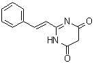 (E)-2-styrylpyrimidine-4,6(1h,5h)-dione Structure,934355-24-5Structure