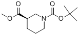 (R)-n-boc-piperidine-3-carboxylate methyl ester Structure,934423-10-6Structure