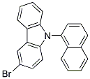 3-Bromo-9-(naphthalen-1-yl)-9h-carbazole Structure,934545-83-2Structure