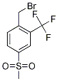 1-Bromomethyl-4-methanesulfonyl-2-trifluoromethylbenzene Structure,934557-65-0Structure