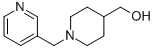 [1-(Pyrid-3-ylmethyl)piperid-4-yl]methanol Structure,934570-59-9Structure