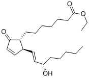 Ethyl (8xi,13e)-15-hydroxy-9-oxoprosta-10,13-dien-1-oate Structure,93464-24-5Structure