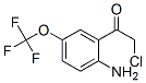 Ethanone, 1-[2-amino-5-(trifluoromethoxy)phenyl]-2-chloro- Structure,934829-56-8Structure