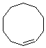 Cis-cyclodecene Structure,935-31-9Structure