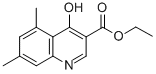 5,7-Dimethyl-4-hydroxyquinoline-3-carboxylic acid ethyl ester Structure,93514-84-2Structure