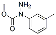 Hydrazinecarboxylic acid, 1-(3-methylphenyl)-, methyl ester Structure,935474-55-8Structure