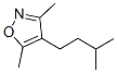 (9ci)-3,5-二甲基-4-(3-甲基丁基)-異噁唑結(jié)構(gòu)式_93548-16-4結(jié)構(gòu)式