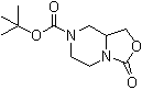 Tert-butyl3-oxotetrahydro-1h-oxazolo[3,4-a]pyrazine-7(3h)-carboxylate Structure,935544-47-1Structure