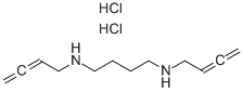 N1,n4-di(buta-2,3-dienyl)butane-1,4-diamine dihydrochloride Structure,93565-01-6Structure