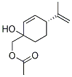 (4R)-1-Hydroxy-4-(1-methylethenyl)-2-cyclohexene-1-methanol 1-Acetate Structure,936001-98-8Structure