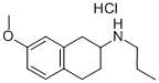 (7-Methoxy-1,2,3,4-tetrahydronaphthalen-2-yl)(propyl)amine hydrochloride Structure,93601-93-5Structure