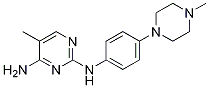 5-Methyl-n2-[4-(4-methyl-piperazin-1-yl)-phenyl]-pyrimidine-2,4-diamine Structure,936092-52-3Structure