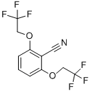 2,6-Bis(2,2,2-trifluoroethoxy)benzonitrile Structure,93624-57-8Structure