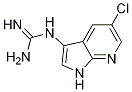 Guanidine, n-(5-chloro-1h-pyrrolo[2,3-b]pyridin-3-yl)- Structure,936242-62-5Structure