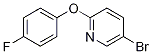 5-Bromo-2-(4-fluorophenoxy)pyridine Structure,936343-65-6Structure