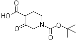 1-(Tert-butoxycarbonyl)-3-oxopiperidine-4-carboxylicacid Structure,936497-91-5Structure