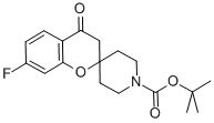 Tert-butyl 7-fluoro-4-oxo-3,4-dihydro-1’h-spiro[chromene-2,4’-piperidine]-1’-carboxylate Structure,936648-33-8Structure