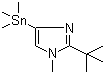 2-T-butyl-1-methyl-4-(trimethylstannanyl)-1h-imidazole Structure,936718-20-6Structure