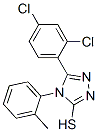 5-(2,4-Dichlorophenyl)-4-(2-methylphenyl)-4h-1,2,4-triazole-3-thiol Structure,93677-85-1Structure