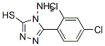 4-Amino-5-(2,4-dichloro-phenyl)-4H-[1,2,4]triazole-3-thiol Structure,93677-89-5Structure