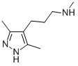 3-(3,5-Dimethyl-1h-pyrazol-4-yl)-n-methylpropan-1-amine Structure,936939-86-5Structure