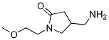 4-Aminomethyl-1-(2-methoxy-ethyl)-pyrrolidin-2-one Structure,936940-05-5Structure