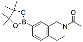 2-Acetyl-7-(4,4,5,5-tetramethyl-1,3,2-dioxaborolan-2-yl)-1,2,3,4-tetrahydroisoquinoline Structure,937591-29-2Structure