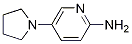 2-Pyridinamine, 5-(1-pyrrolidinyl)- Structure,937623-38-6Structure