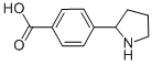 4-Pyrrolidin-2-yl-benzoic acid Structure,937685-45-5Structure