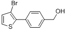 [4-(3-Bromothien-2-yl)phenyl]methanol Structure,937795-99-8Structure