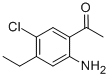 1-(2-氨基-5-氯-4-乙基苯基)-乙酮結構式_937816-93-8結構式