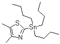 4,5-Dimethyl-2-(tributylstannyl)thiazole Structure,938181-92-1Structure