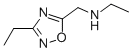 N-[(3-ethyl-1,2,4-oxadiazol-5-yl)methyl]ethanamine Structure,938459-04-2Structure