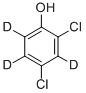 2,4-Dichlorophenol-3,5,6-d3 Structure,93951-74-7Structure