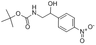 [2-Hydroxy-2-(4-nitro-phenyl)-ethyl]-carbamic acid tert-butyl ester Structure,939757-25-2Structure