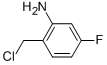 2-Chloromethyl-5-fluoro-phenylamine Structure,939758-35-7Structure