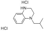 1-異丁基-1,2,3,4-四氫-喹噁啉雙鹽酸鹽結構式_939760-01-7結構式