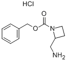 2-Aminomethyl-azetidine-1-carboxylic acid benzyl ester 1hcl salt Structure,939760-38-0Structure