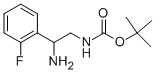 [2-Amino-2-(2-fluoro-phenyl)-ethyl]-carbamic acid tert-butyl ester 1hcl salt Structure,939760-40-4Structure