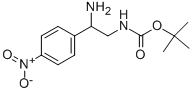 [2-Amino-2-(4-nitro-phenyl)-ethyl]-carbamic acid tert-butyl ester 1hcl salt Structure,939760-51-7Structure