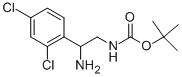 [2-Amino-2-(2,4-dichloro-phenyl)-ethyl]-carbamic acid tert-butyl ester 1hcl salt Structure,939760-57-3Structure