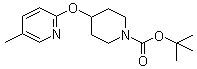 4-(5-Methyl-pyridin-2-yloxy)-piperidine-1-carboxylic acid tert-butyl ester Structure,939986-12-6Structure