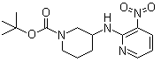 3-(3-Nitro-pyridin-2-ylamino)-piperidine-1-carboxylic acid tert-butyl ester Structure,939986-16-0Structure