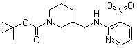 3-[(3-Nitro-pyridin-2-ylamino)-methyl ]-piperidine-1-carboxylic acid tert-butyl ester Structure,939986-17-1Structure