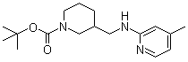 3-[(4-Methyl-pyridin-2-ylamino)-methyl ]-piperidine-1-carboxylic acid tert-butyl ester Structure,939986-31-9Structure