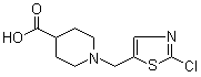 1-(2-Chloro-thiazol-5-ylmethyl)-piperidine-4-carboxylic acid Structure,939986-49-9Structure